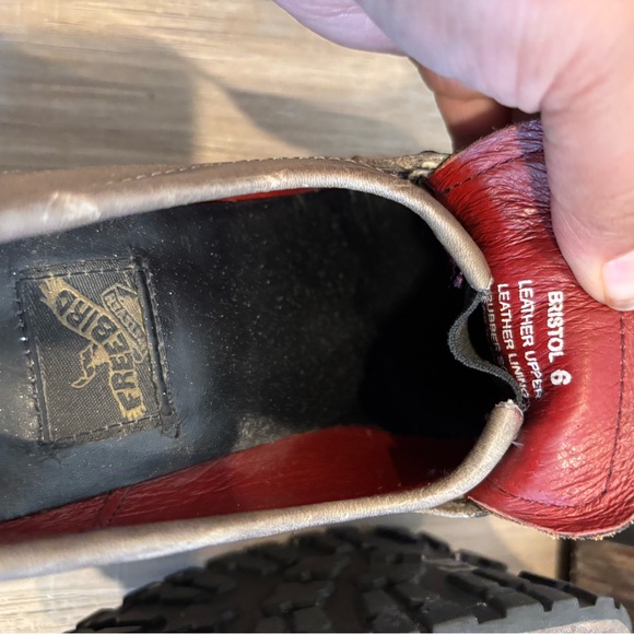 FREEBIRD by Steven Women's "Bristol" Dark Brown Leather Heeled Shoes Size 6 - Picture 6 of 6